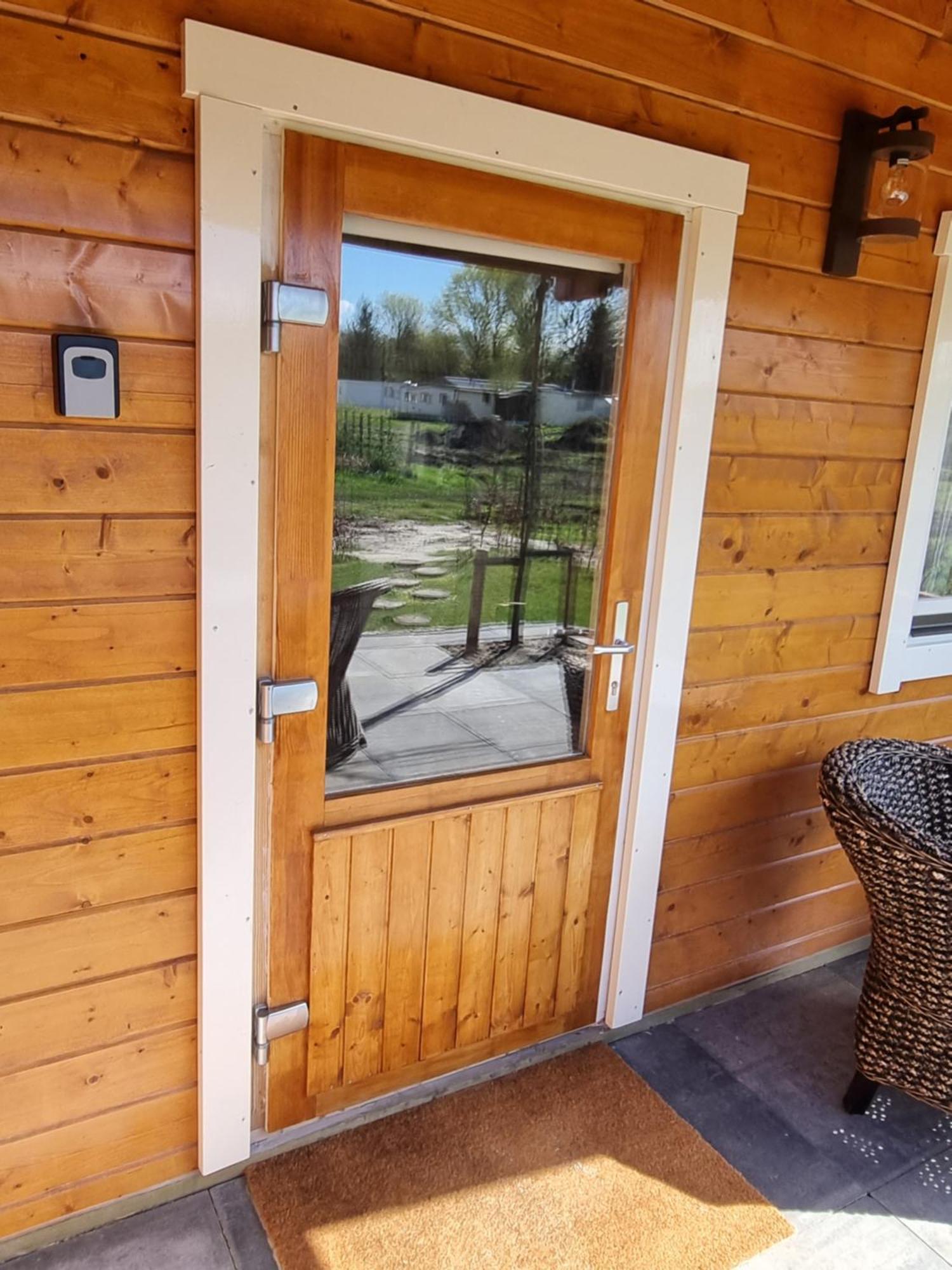 Nieuw - Luxe Blokhut Chalet In Bosrijke Omgeving Anloo Eksteriør billede