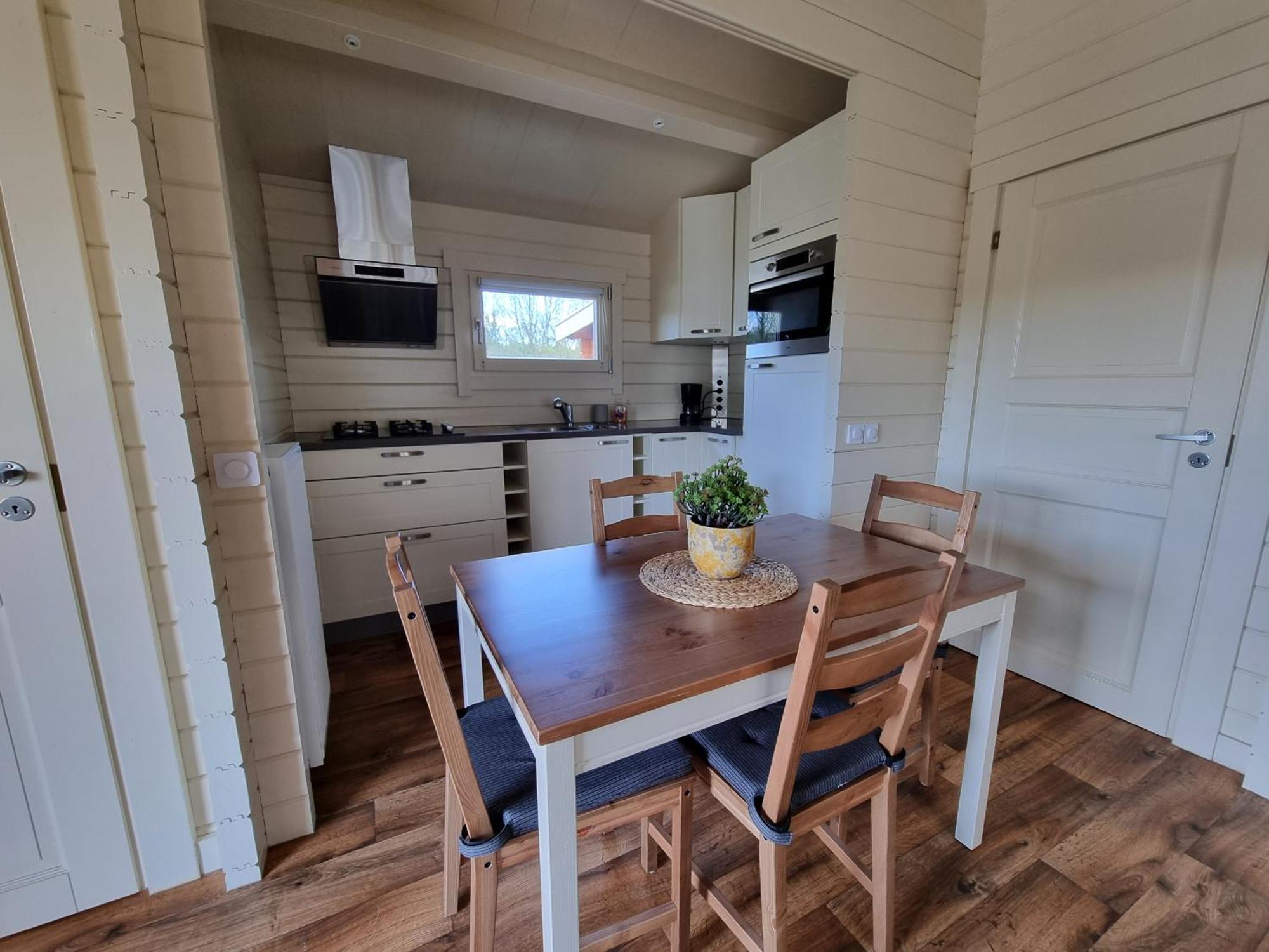 Nieuw - Luxe Blokhut Chalet In Bosrijke Omgeving Anloo Eksteriør billede