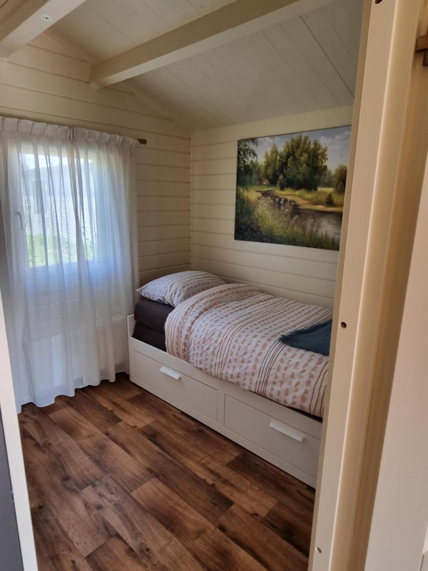 Nieuw - Luxe Blokhut Chalet In Bosrijke Omgeving Anloo Eksteriør billede