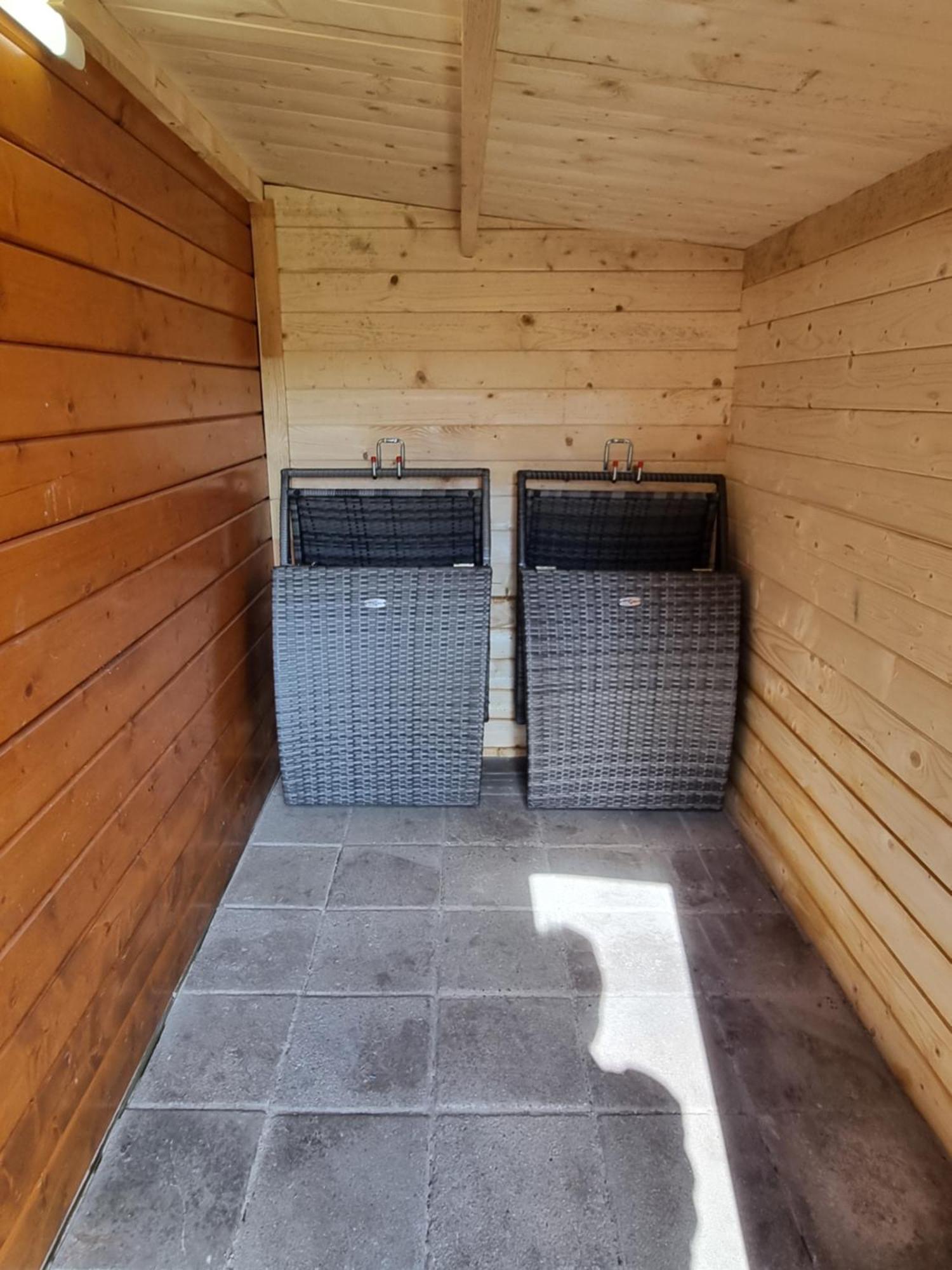 Nieuw - Luxe Blokhut Chalet In Bosrijke Omgeving Anloo Eksteriør billede